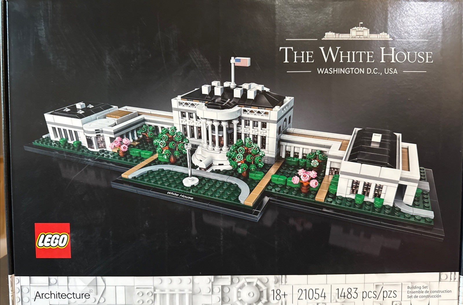 LEGO ARCHITECTURE: The White House (21054) - New - LEGO ARCHITECTURE: The White House (21054) - New -