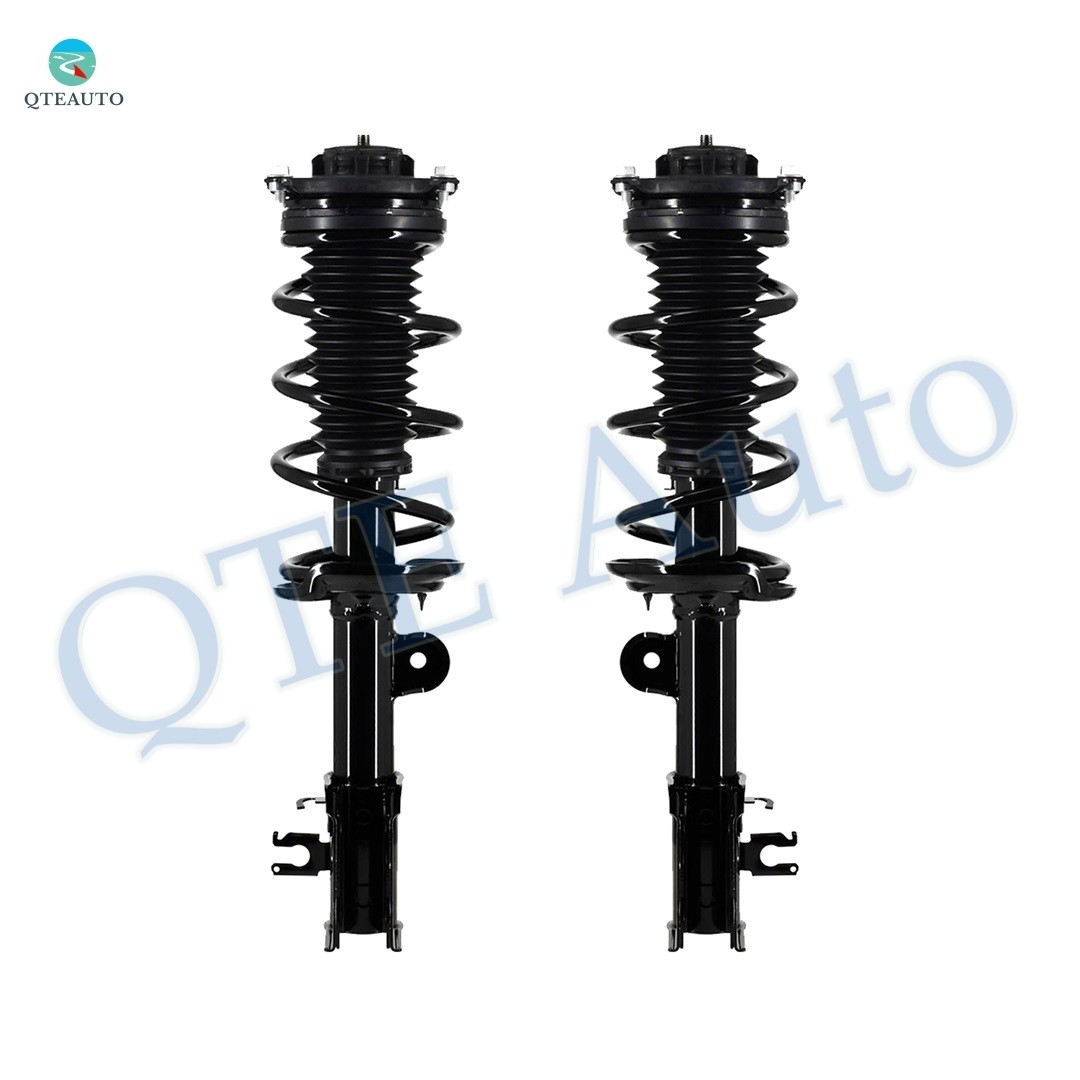 Pair 2 Front L-R Quick Complete Strut-Coil Spring For 2017-2021 Jeep Compass AWD