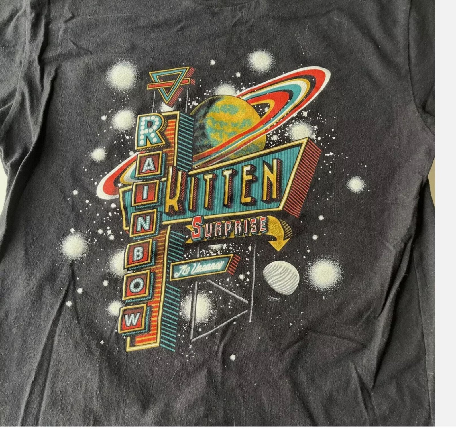 Rainbow Kitten Surprise No Vacancy 2019 Tour Concert T-Shirt