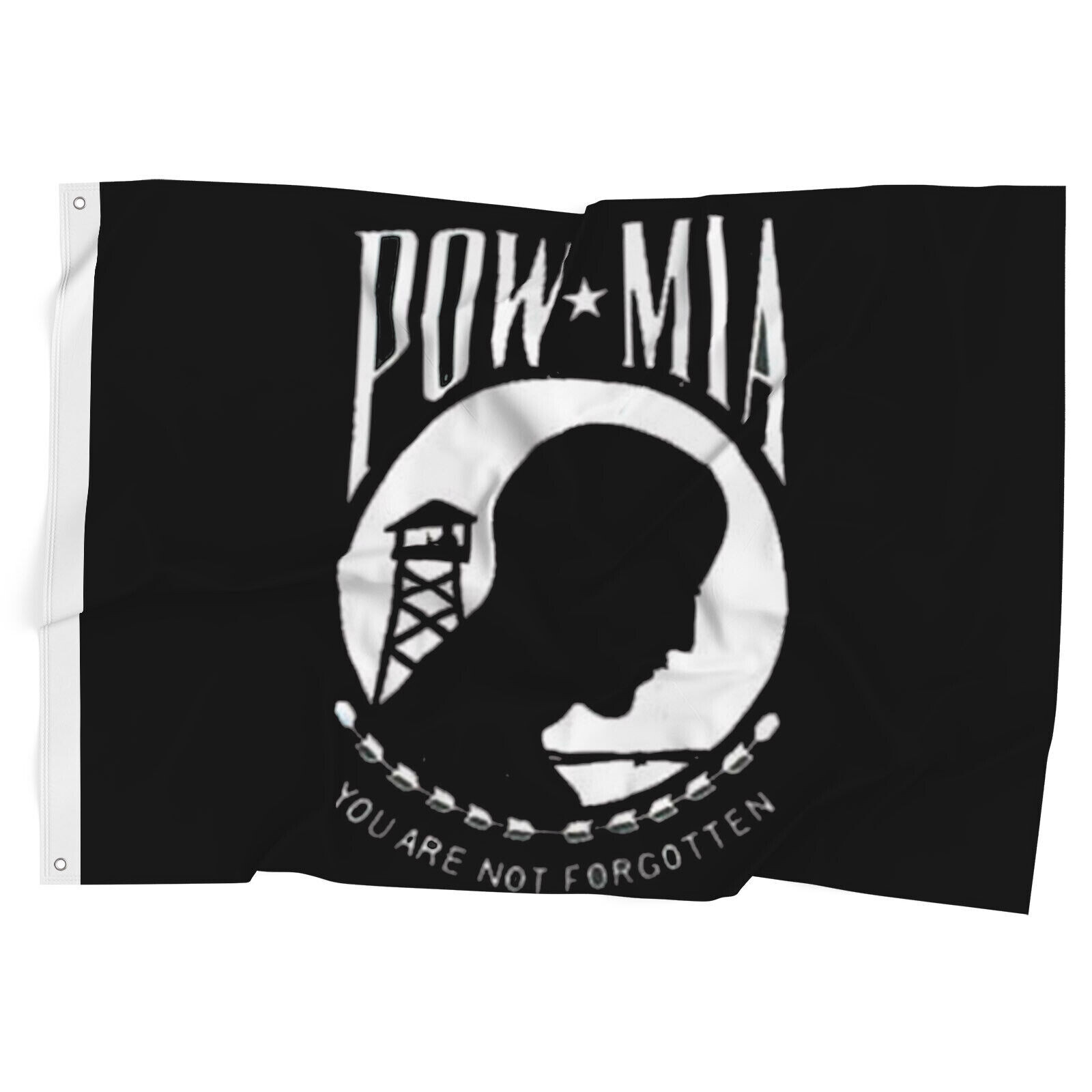 New 3x5 POW MIA POWMIA You Are Never Forgotten Flag 3'x5' Banner Brass Grommets