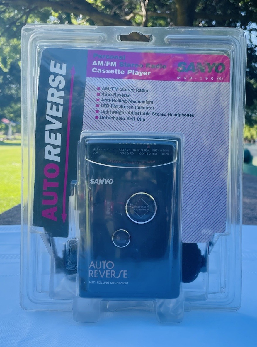 SANYO MGR-190 K PERSONAL AM/FM STERO RADIO CASSETTE PLAYER -NEW FACTORY SEALED- SANYO MGR-190 K PERSONAL AM/FM STERO RADIO CASSETTE PLAYER -NEW FACTORY SEALED-