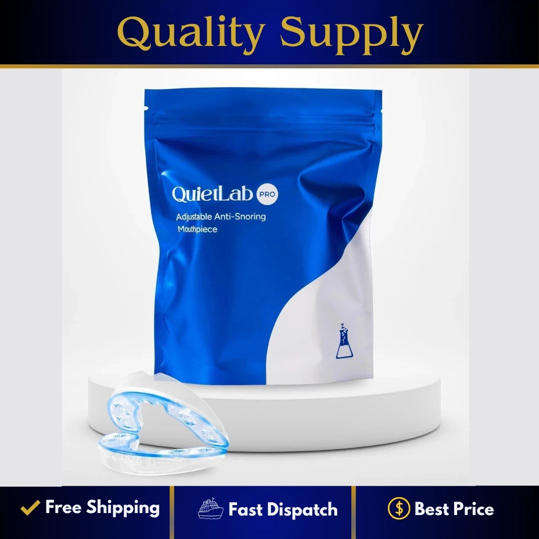 QuietLab Pro Adjustable Anti-Snoring Mouthpiece - BPA-Free Medical ing) QuietLab Pro Adjustable Anti-Snoring Mouthpiece - BPA-Free Medical ing)