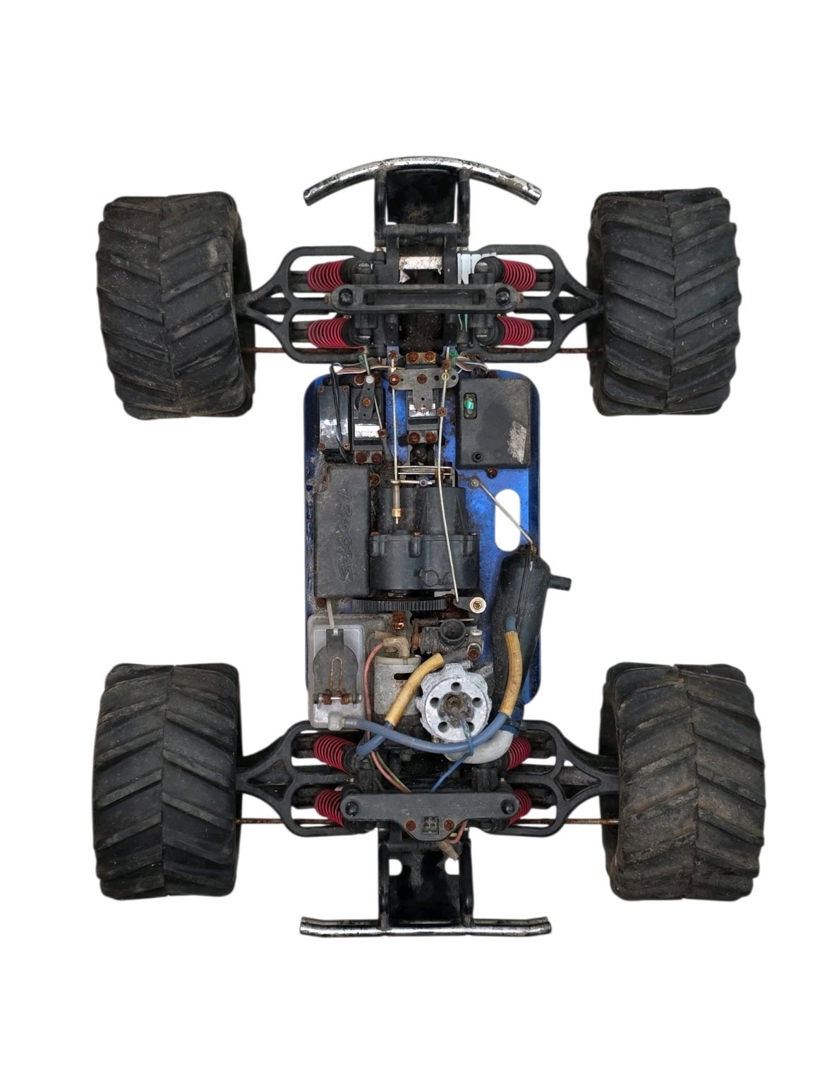 Traxxas T-Maxx 4x4 Nitro Monster Truck RC Car (Parts or Repair) Unknown Size