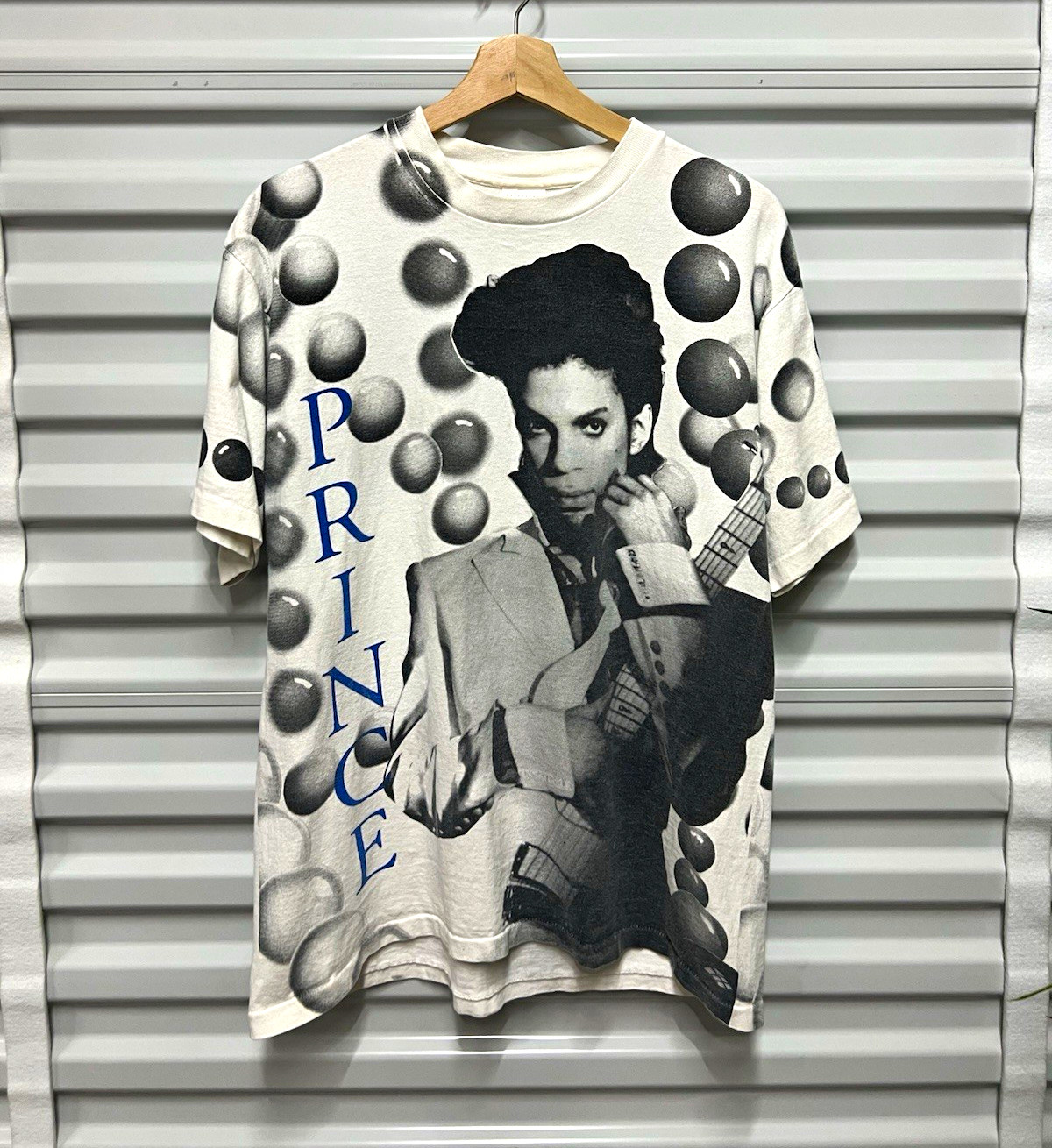 Vintage Prince Center Cut New Power Generation Diamonds & Pearls T-Shirt White L