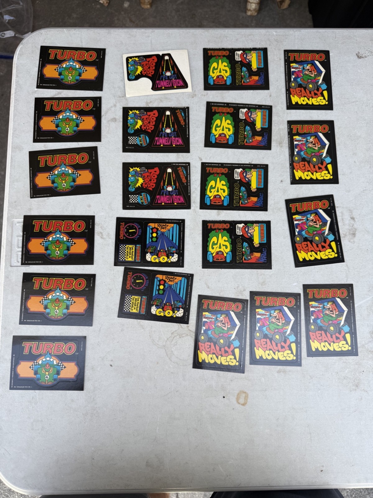 20 1983 Topps Video City Sega/Nintendo trading cards; ZAXXON TURBO FROGGER yt12 20 1983 Topps Video City Sega/Nintendo trading cards; ZAXXON TURBO FROGGER yt12