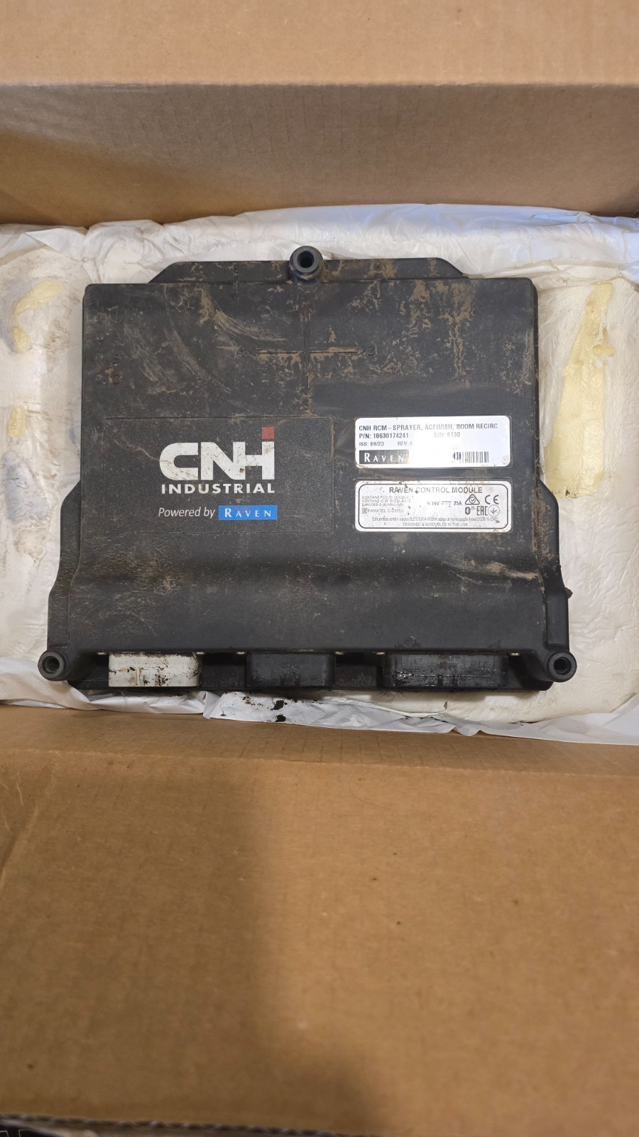 CNH 92150780 Sprayer RCM USED Genuine OEM. Raven RCM PN 1-063-0174-241