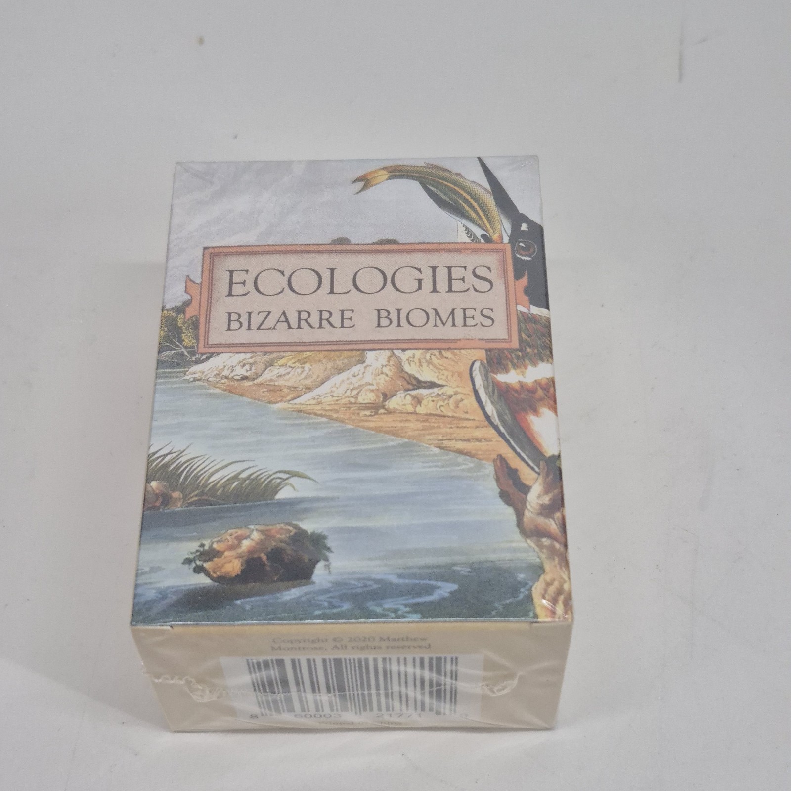 Montrose Biology Ecologies Bizarre Biomes Card Game Ages 12+ Victorian Art 