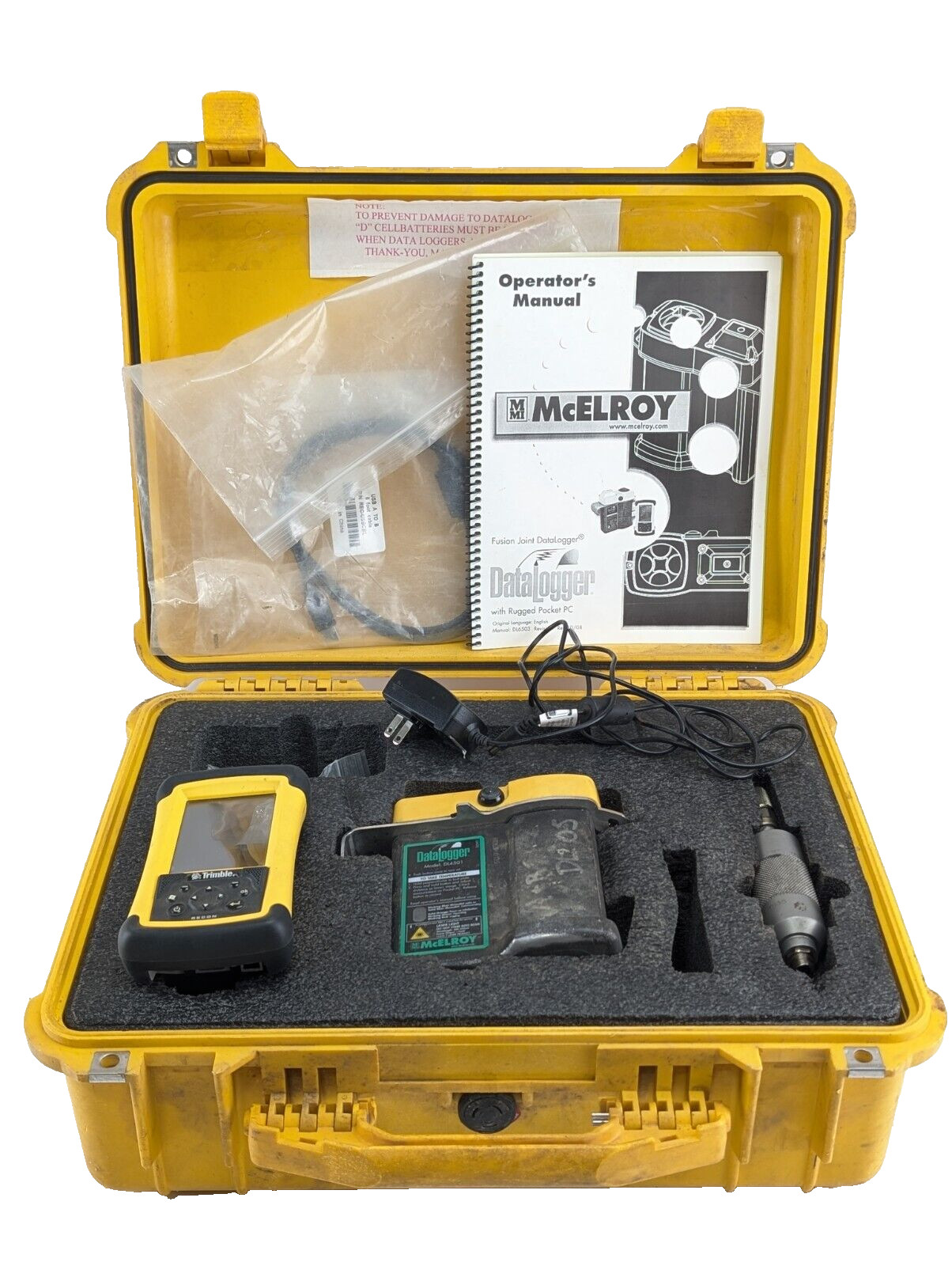 McELROY DataLogger Model DL4501 Kit For Pipe Fusion Machine *SHIPS FREE* McELROY DataLogger Model DL4501 Kit For Pipe Fusion Machine *SHIPS FREE*
