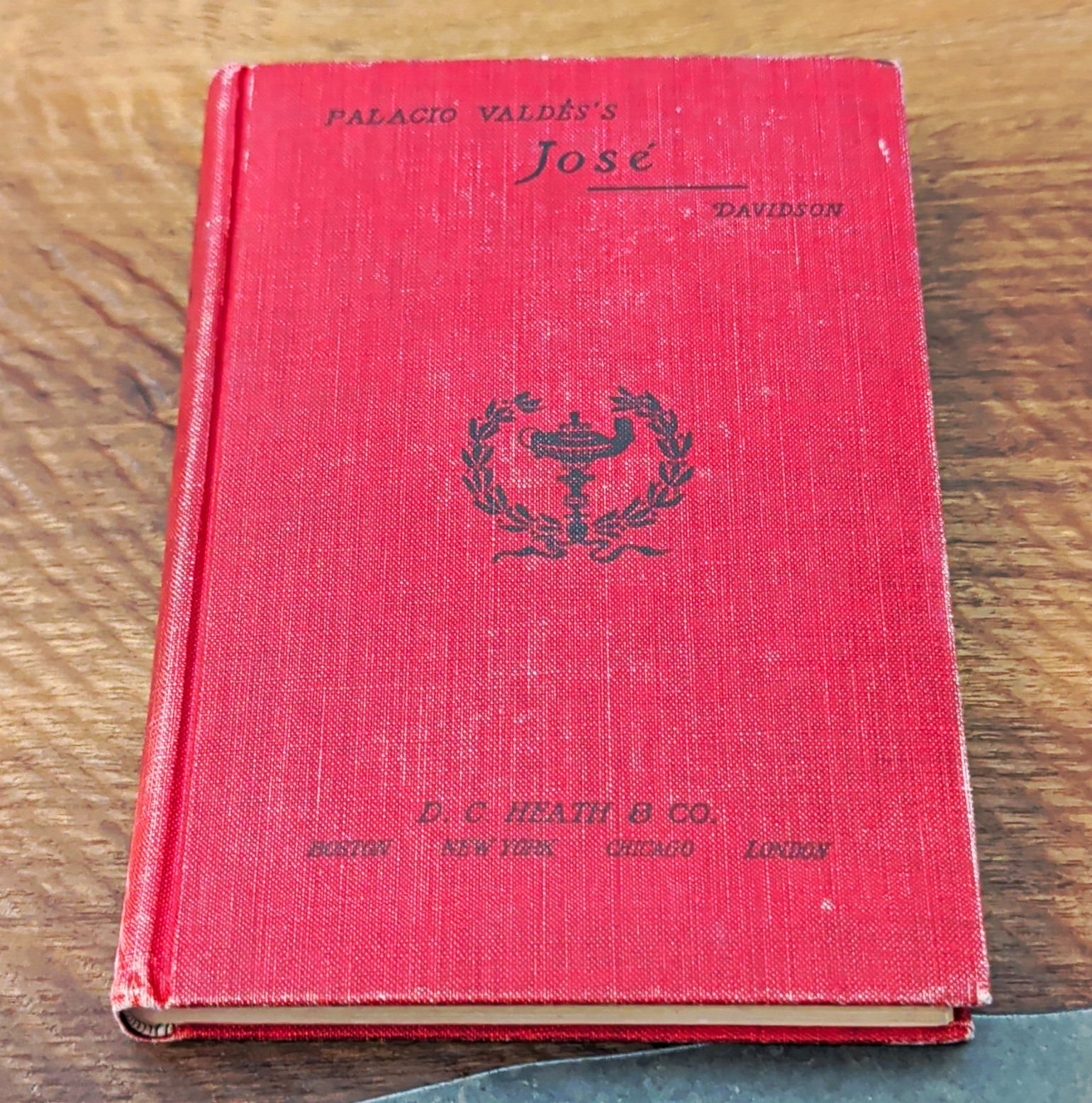 Jose Armando Palacio Valdes 1900 D.C. Heath Hardcover Spanish Language Textbook