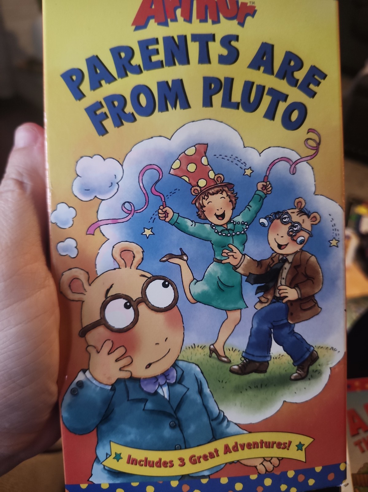 Rare Arthur: Parents Are From Pluto VHS (2004, Sony Wonder) PBS Kids – TESTED