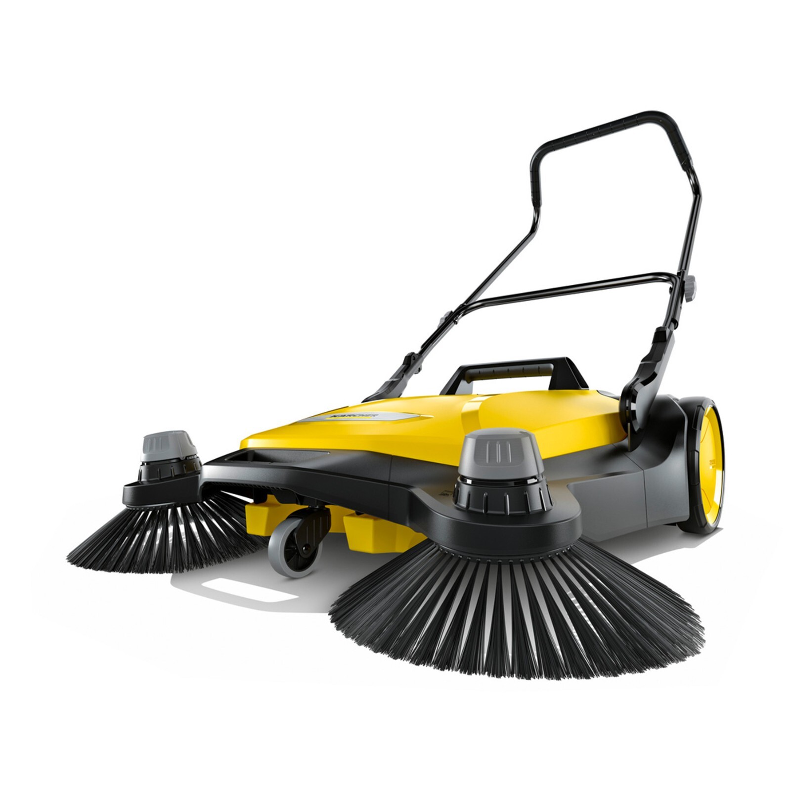 Karcher S6 Twin, Push Sweeper, 10 Gal, for Driveway, Sidewalk, Garage - NEW