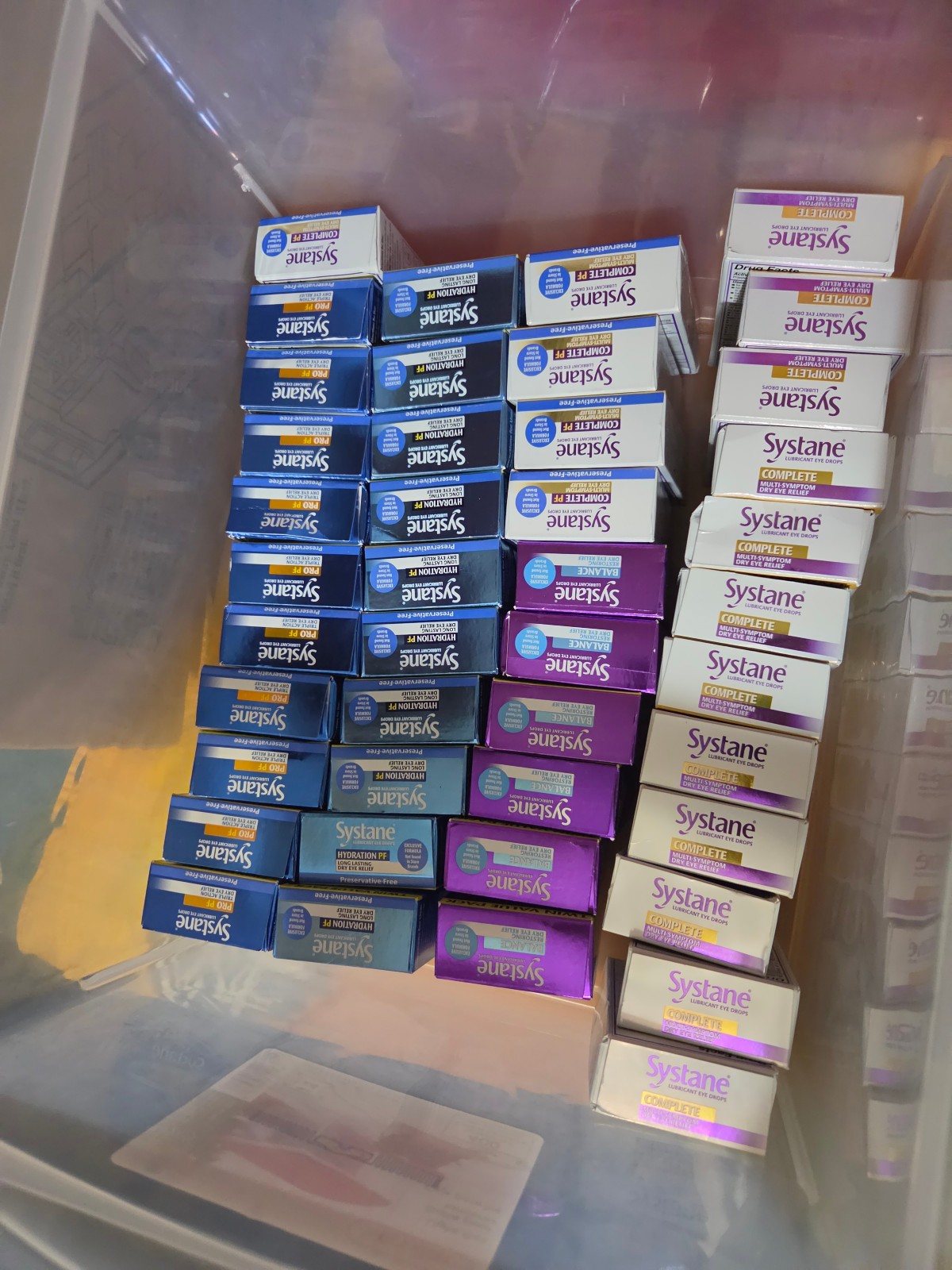 Lot of assorted OTC products (SEE DESCRIPTION)