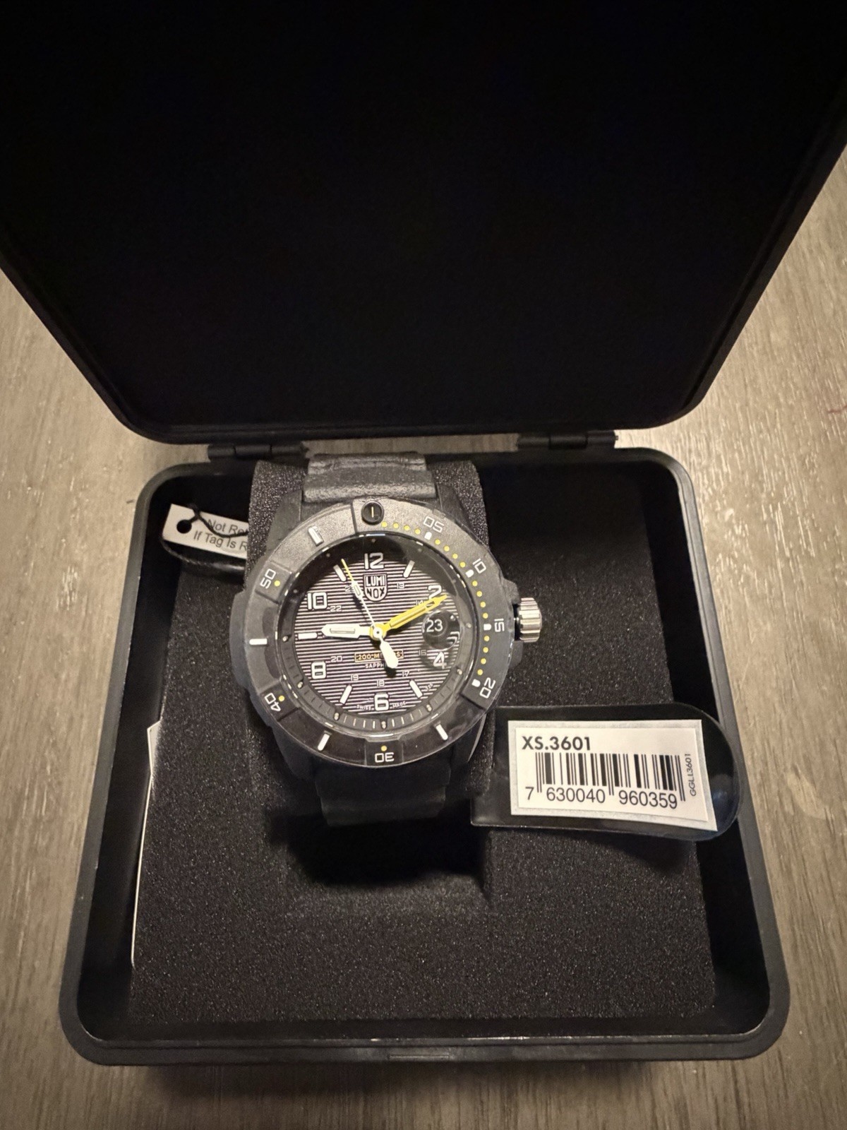 Luminox Navy Seal Carbonox Men's Watch Set XS.3601