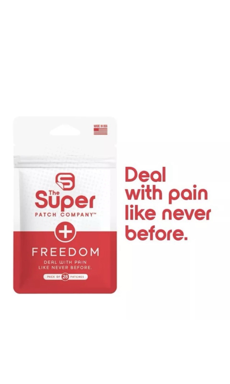 The Superpatch Company Freedom Patch - Pack of 28 Patches Pain Relief The Superpatch Company Freedom Patch - Pack of 28 Patches Pain Relief
