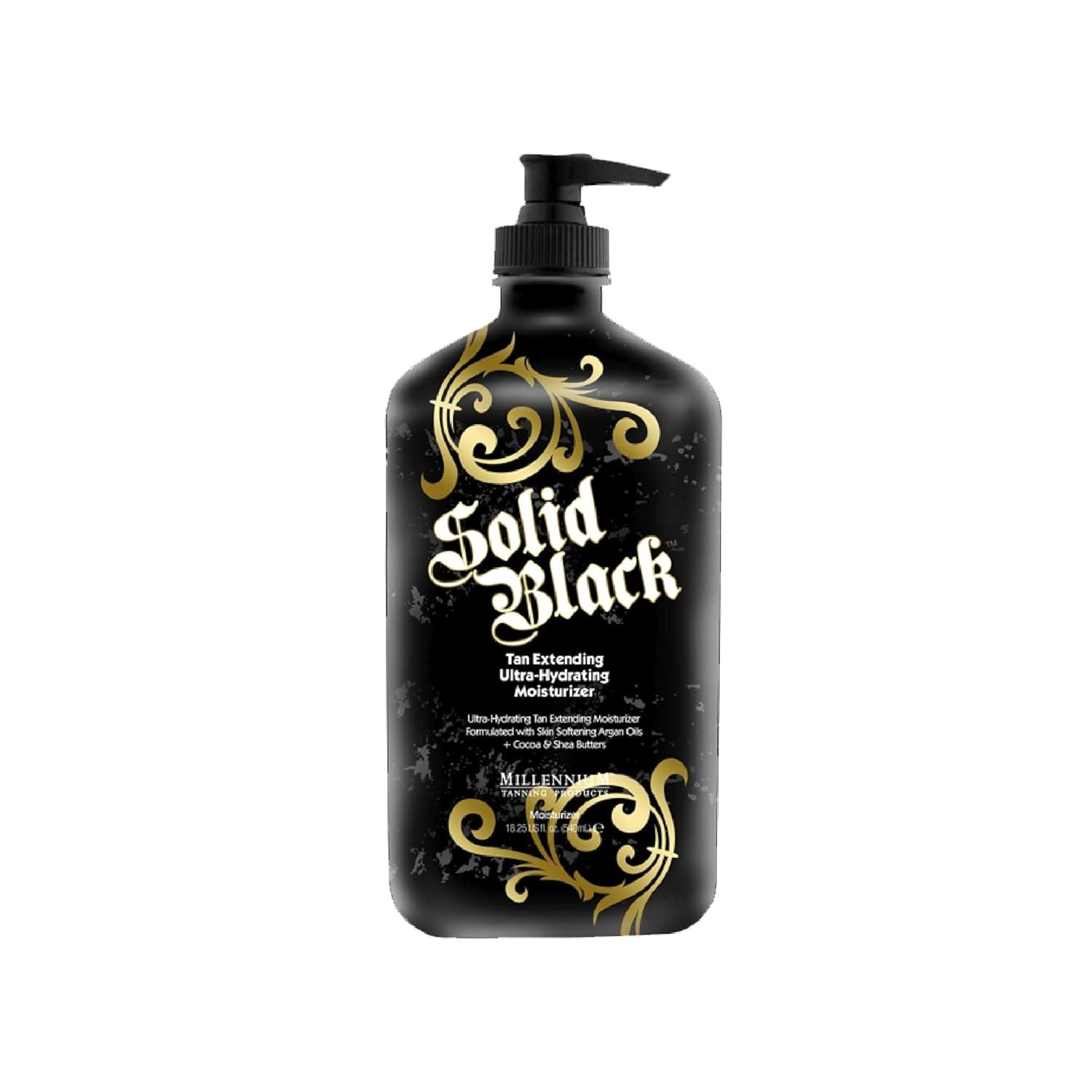 Millennium Tanning SOLID BLACK TAN EXTENDING MOISTURIZER - 18.25 oz Millennium Tanning SOLID BLACK TAN EXTENDING MOISTURIZER - 18.25 oz