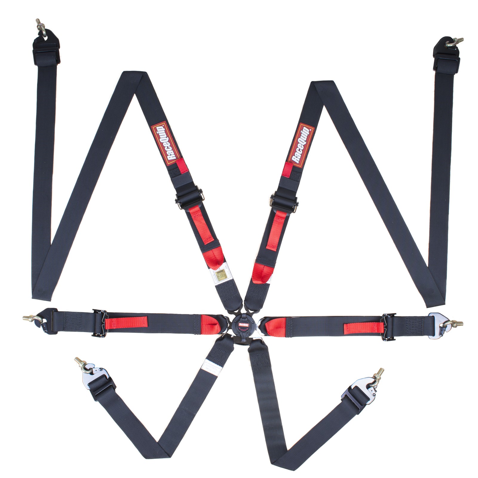 856006RQP RaceQuip FIA 6 Point Camlock Harness Set 856006RQP RaceQuip FIA 6 Point Camlock Harness Set