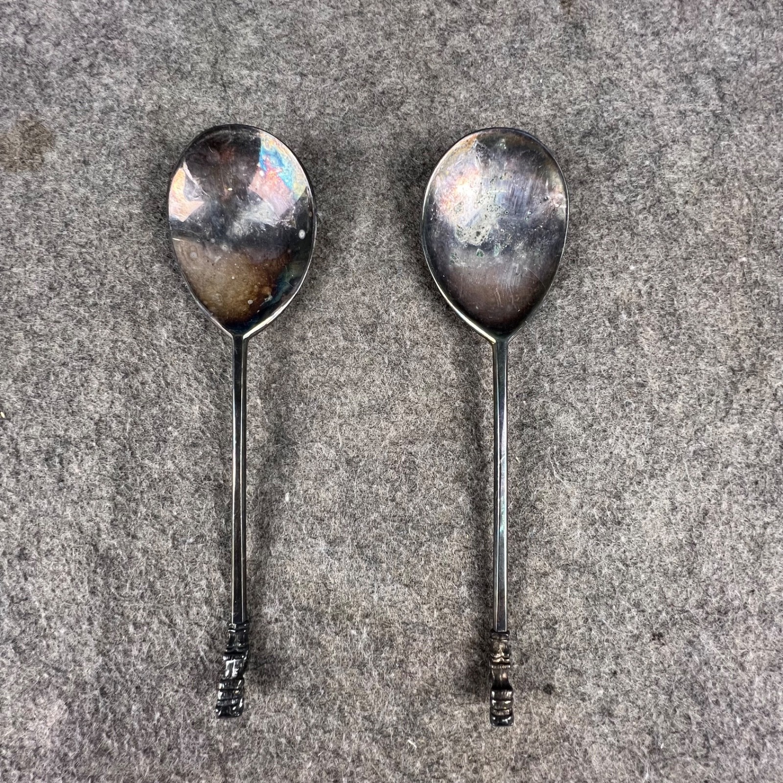 Gorham Metropolitan Museum of Art Reproduction Pre-Columbian Spoons Set of 2 Gorham Metropolitan Museum of Art Reproduction Pre-Columbian Spoons Set of 2