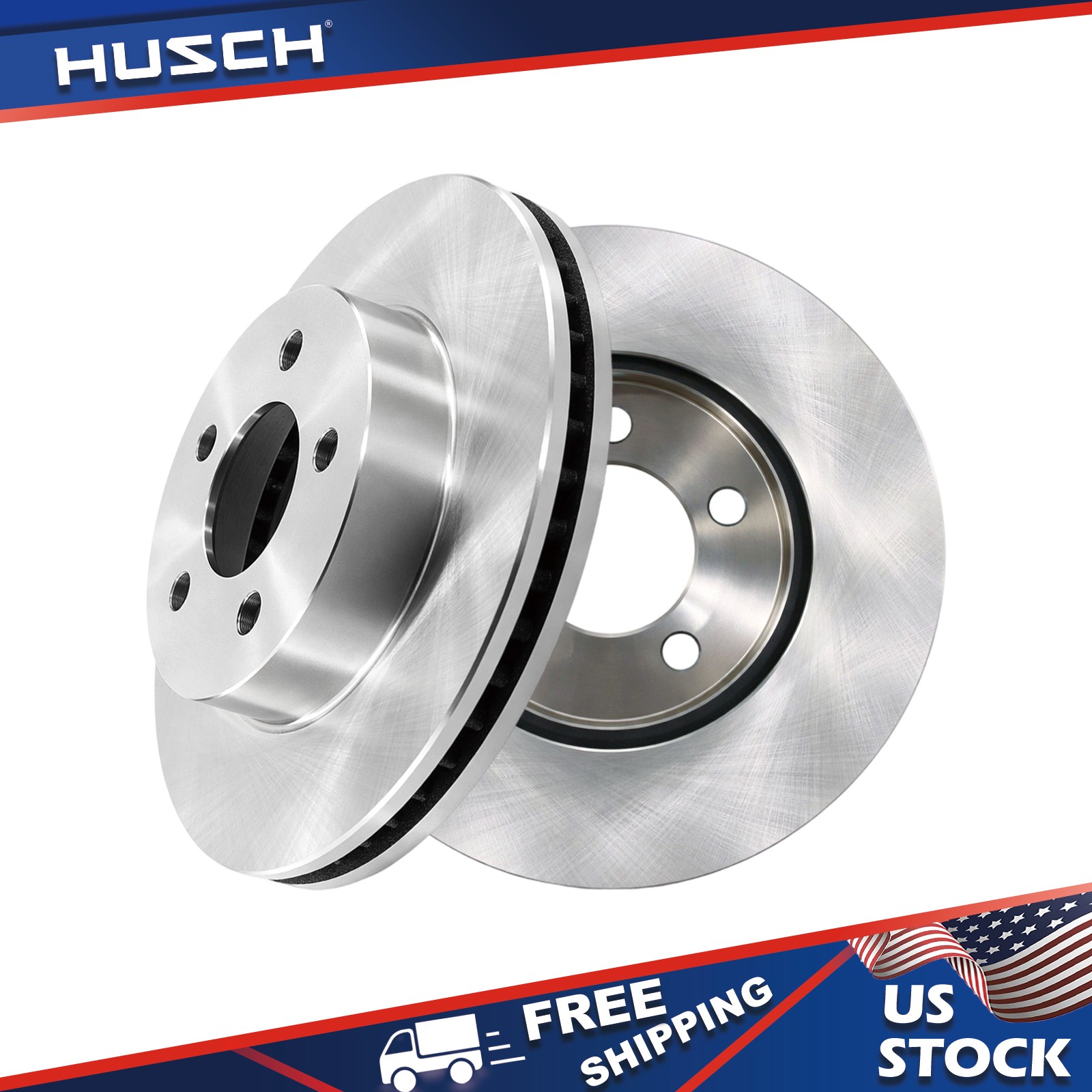 Front Disc Brake Rotors for 2002 2003 2004 2005 2006 2007 Jeep Liberty KJ