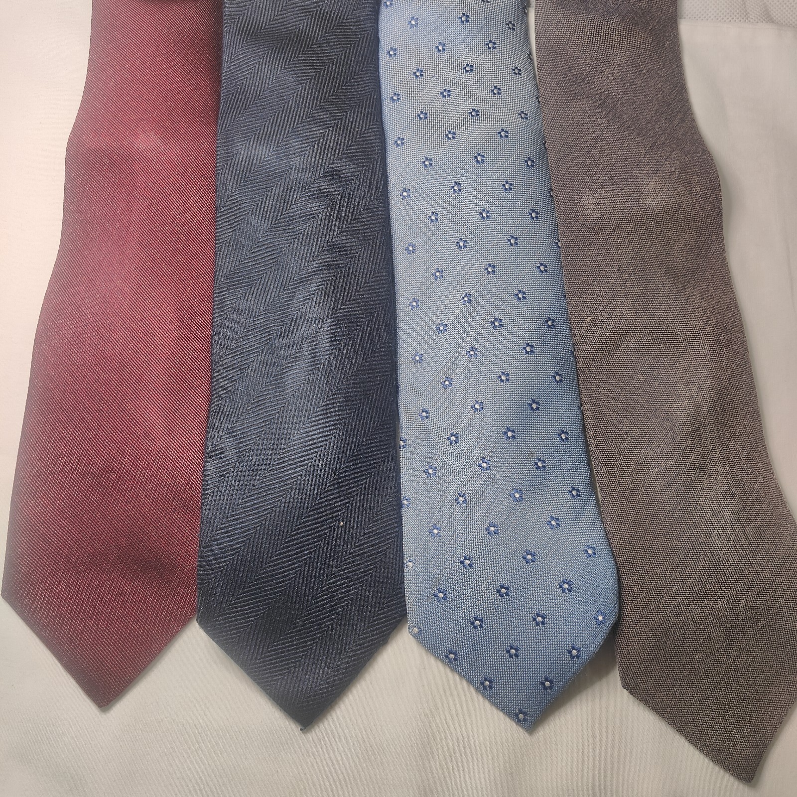 Kamakura Maker\'s Shirt RARE Tie Yamanashi Fabric Made in France & Italy Lot of 4 Kamakura Maker\'s Shirt RARE Tie Yamanashi Fabric Made in France & Italy Lot of 4