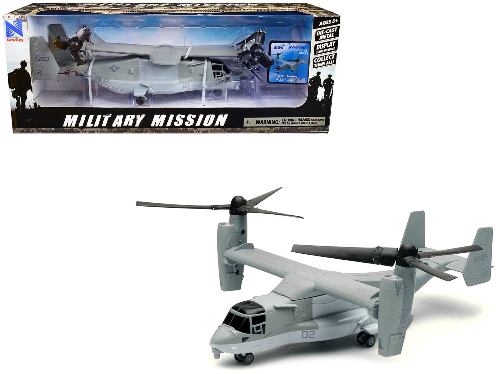 Bell Boeing V-22 Osprey Aircraft #02 Gray \ Bell Boeing V-22 Osprey Aircraft #02 Gray \