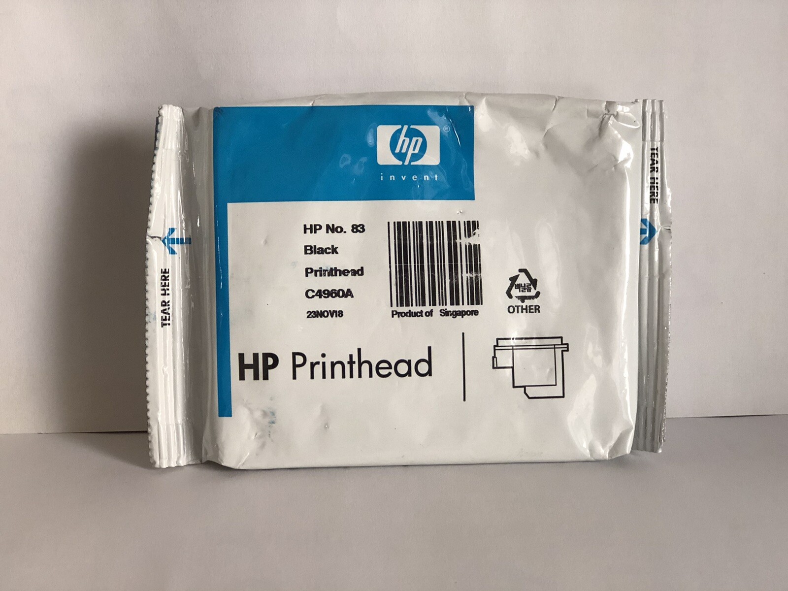 New Original 83 Printhead C4960A Compatible For HP5000 5500 ( Without Cleanner) New Original 83 Printhead C4960A Compatible For HP5000 5500 ( Without Cleanner)