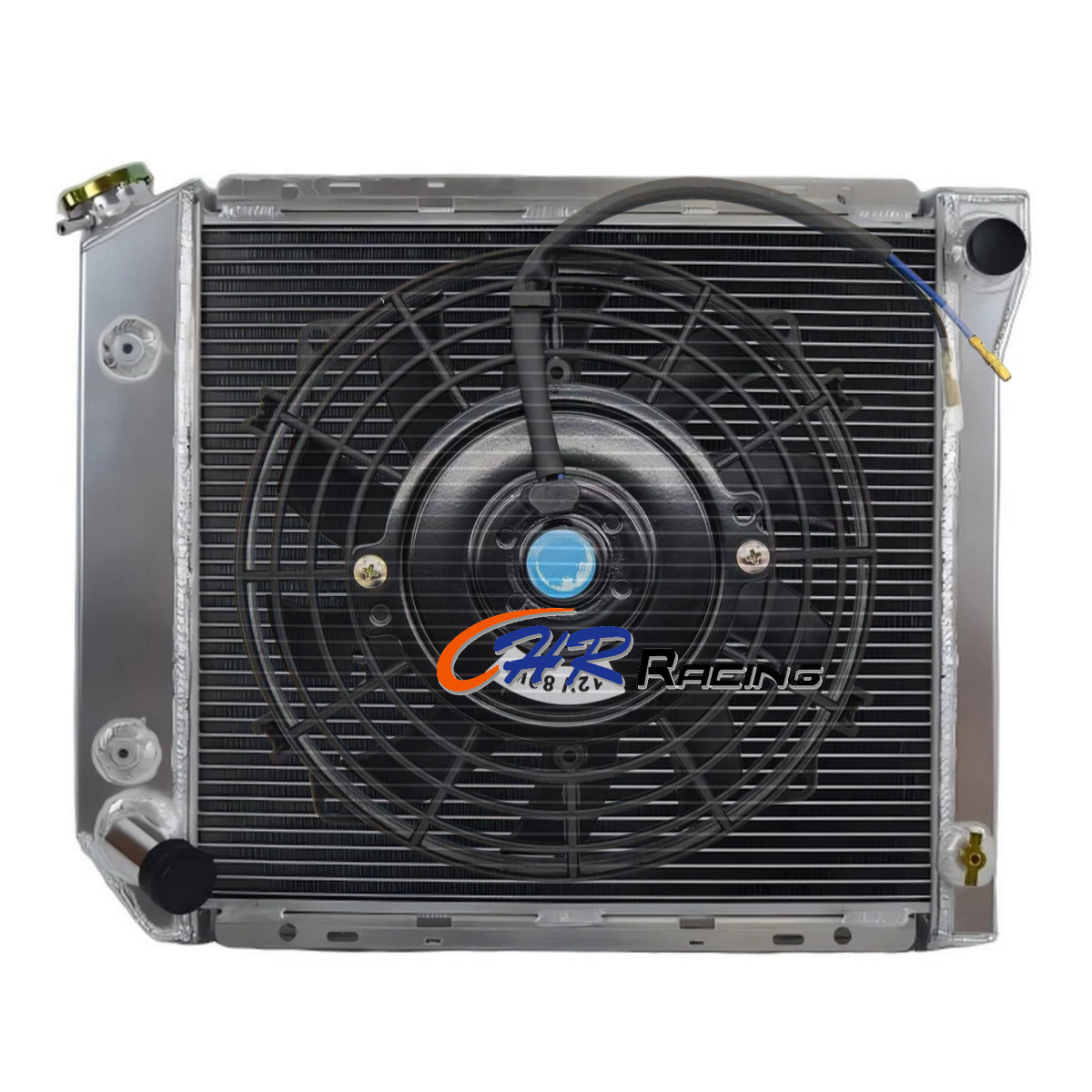 #916 Aluminum Radiator+Fan for 1983-1984 Ford Bronco II/ Ranger Cologne V6 2.8L