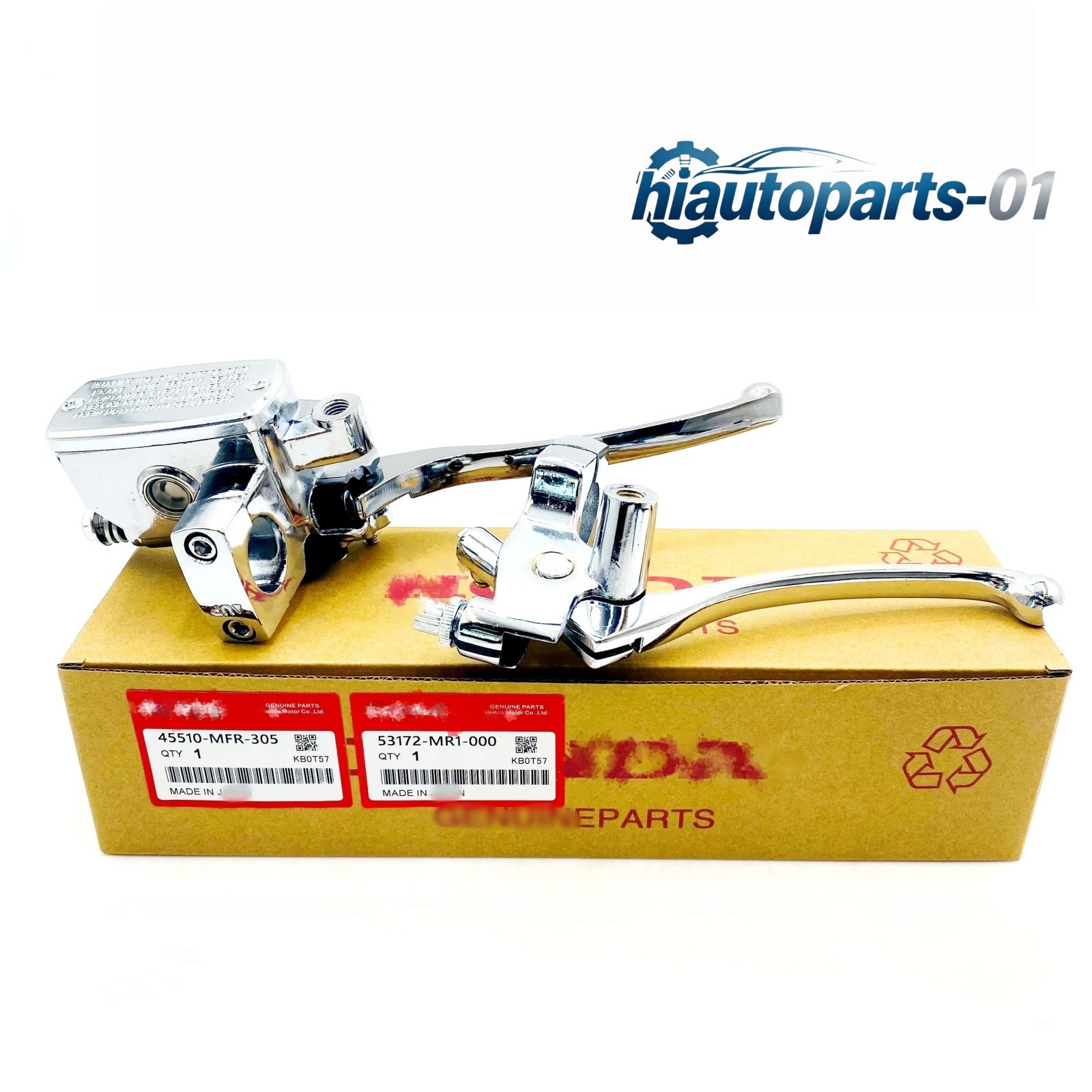 OEM Brake Master Cylinder Clutch Lever For Honda VT600/750 VT1100/1300 VTX1300