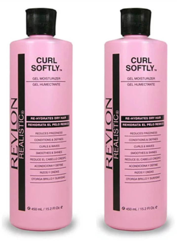 2 x Revlon Realistic Curl Softly Gel Moisturizer 15.2oz. 2 x Revlon Realistic Curl Softly Gel Moisturizer 15.2oz.