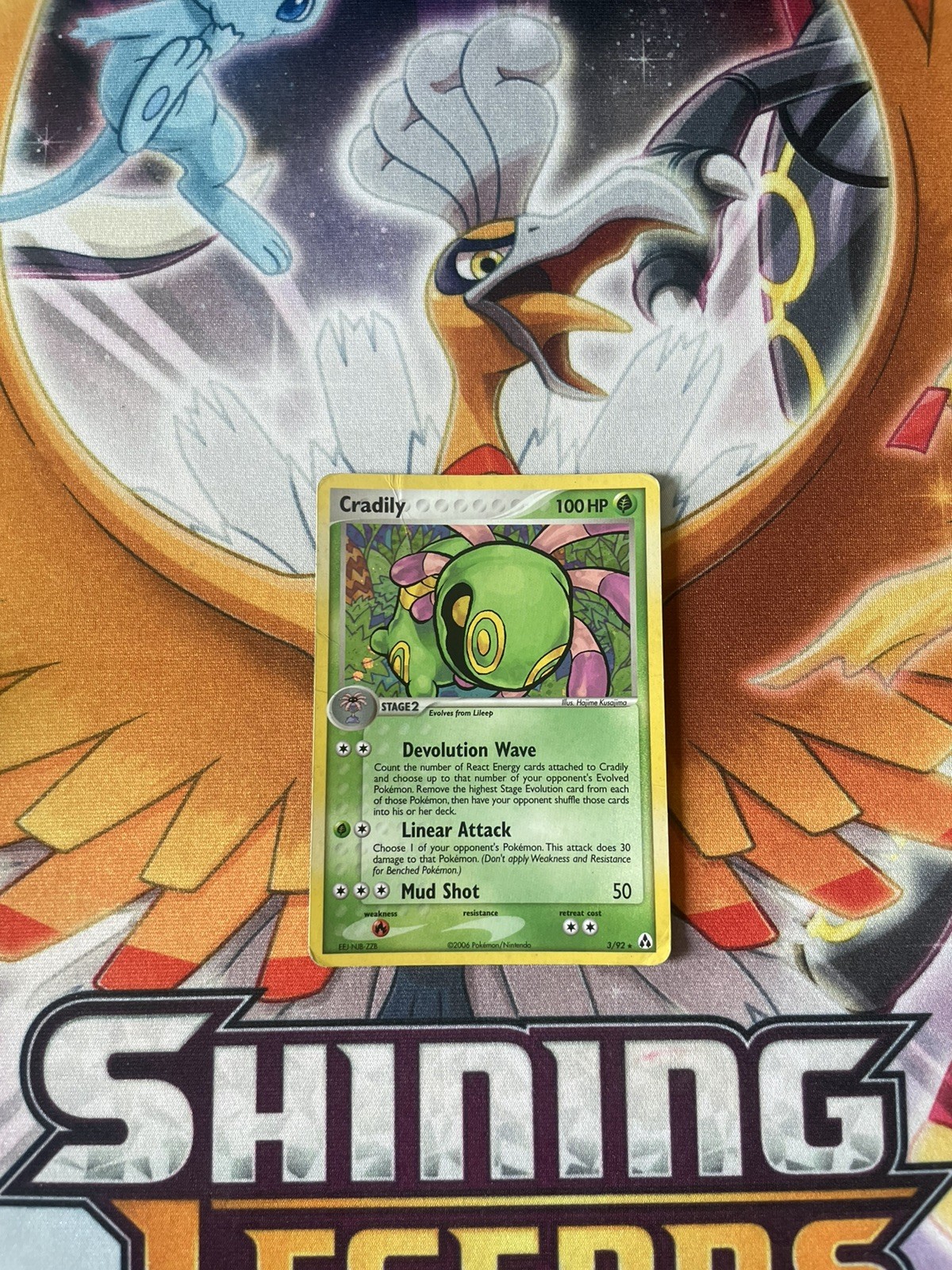 Cradily 3/92 Legend Maker Holo