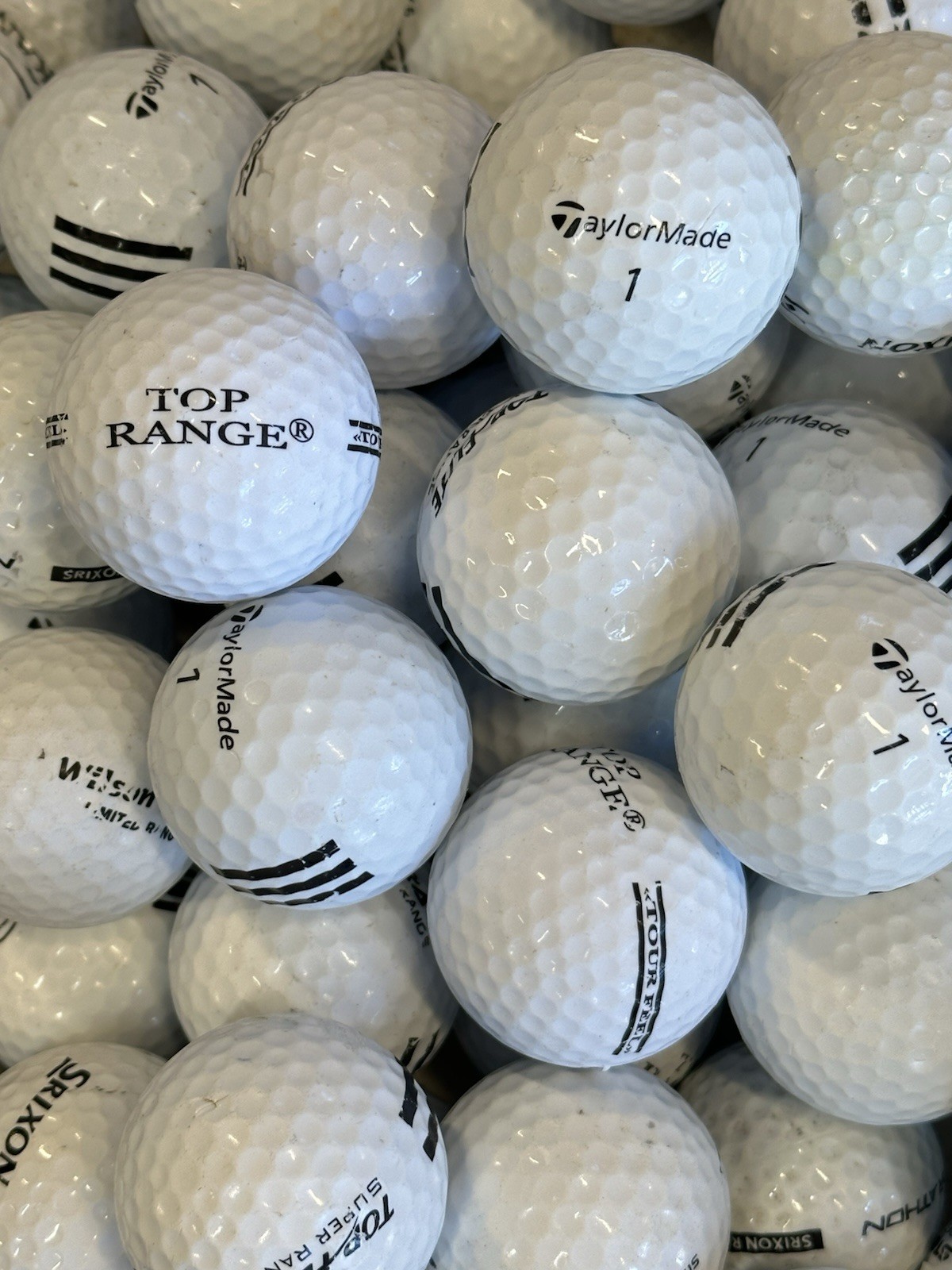 200 USED RANGE BALLS D GRADE HIT AWAY GOLF BALLS - SUPREME VALUE + 200 USED RANGE BALLS D GRADE HIT AWAY GOLF BALLS - SUPREME VALUE +