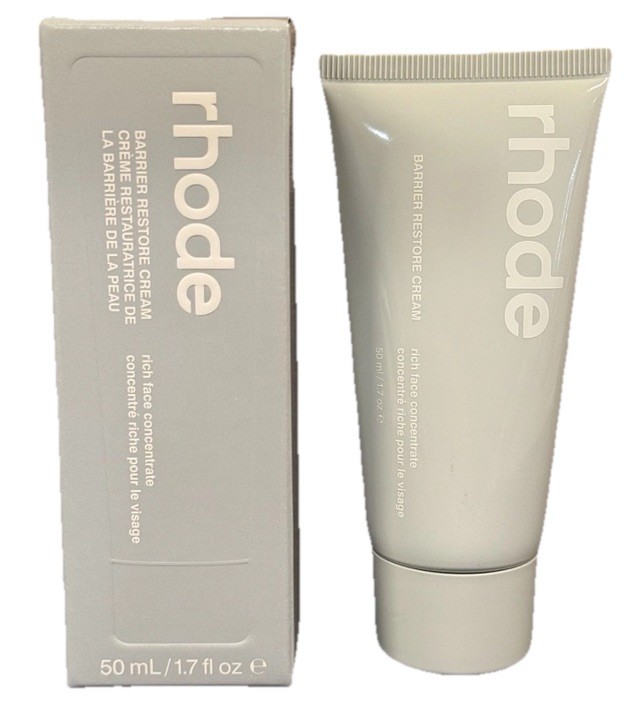Rhode By Hailey Bieber Barrier Restore Cream 1.7oz Rich Face Concentrate Rhode By Hailey Bieber Barrier Restore Cream 1.7oz Rich Face Concentrate
