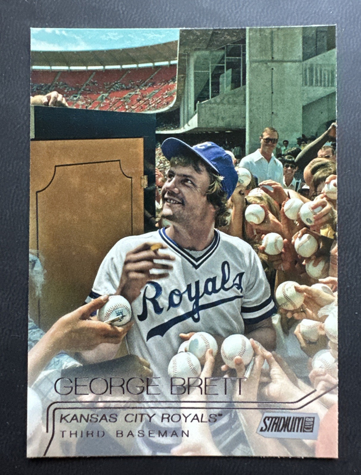 2015 Stadium Club George Brett #210 Kansas City Royals Rare 2015 Stadium Club George Brett #210 Kansas City Royals Rare