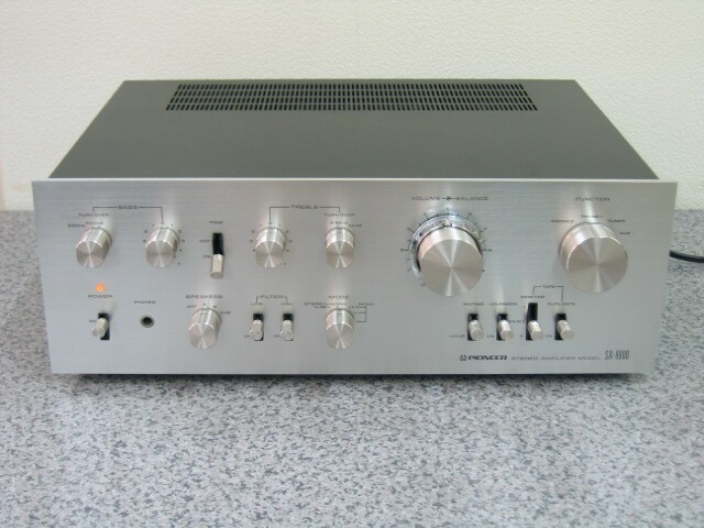 Pioneer SA -8800 Stereo Integrated Amplifier Vintage Audio Silver Japan