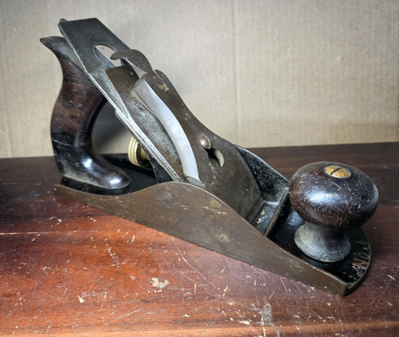 Rare Antique Stanley Bailey No. 4 Smooth Plane Type 5 Rare Antique Stanley Bailey No. 4 Smooth Plane Type 5
