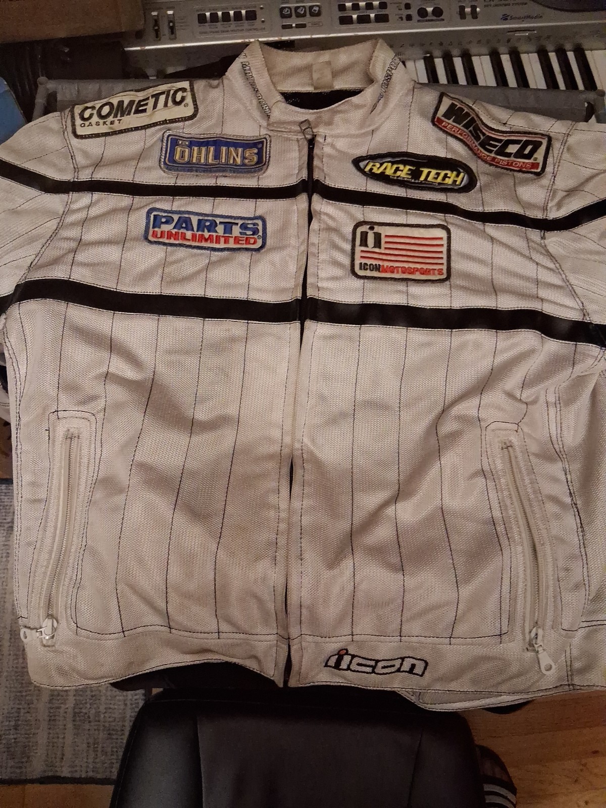 ICON MOTORSPORTS - TARMAC JACKET Large Mens