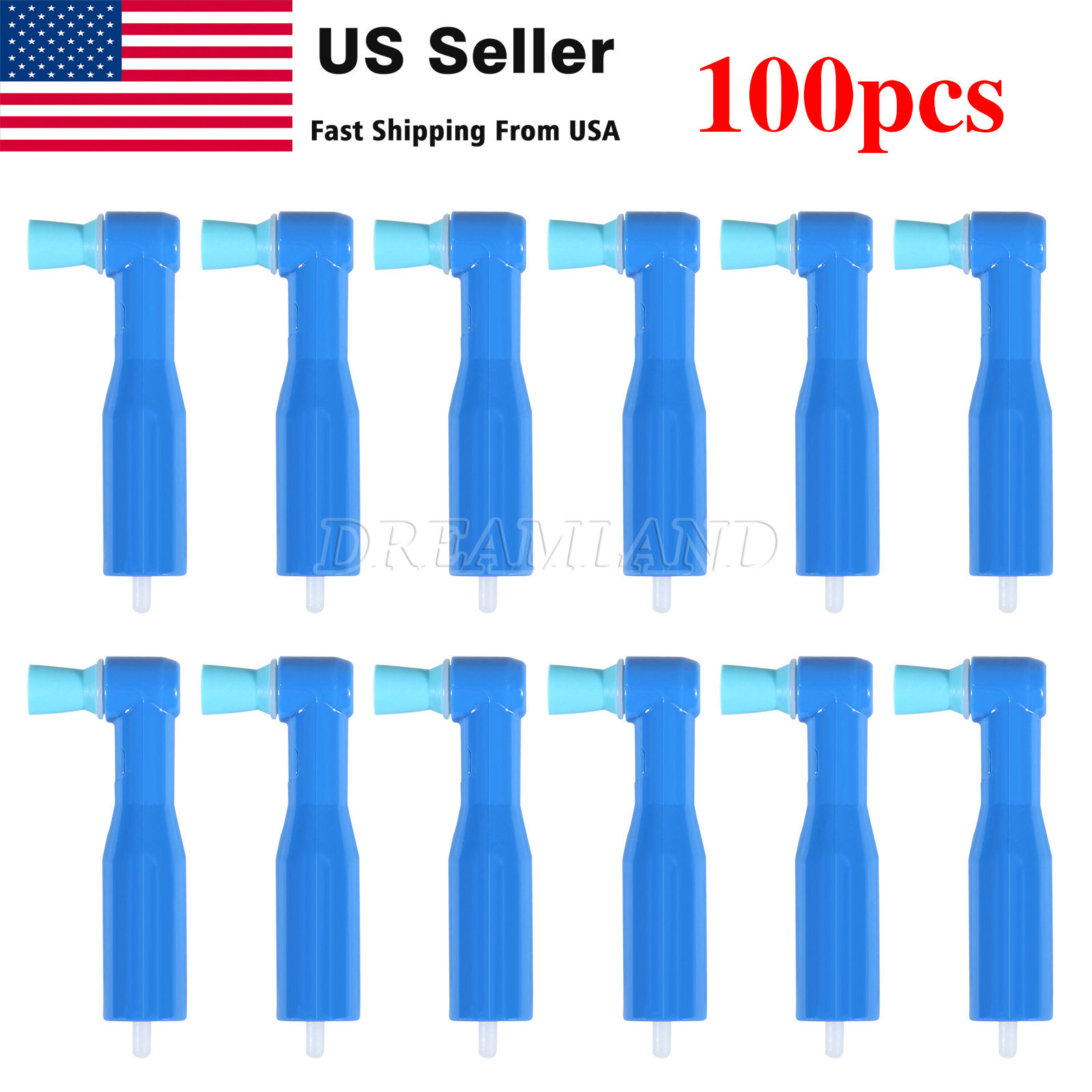 100/500Pcs Dental disposable prophy angles Firm cup Latex Free Polishing Cups