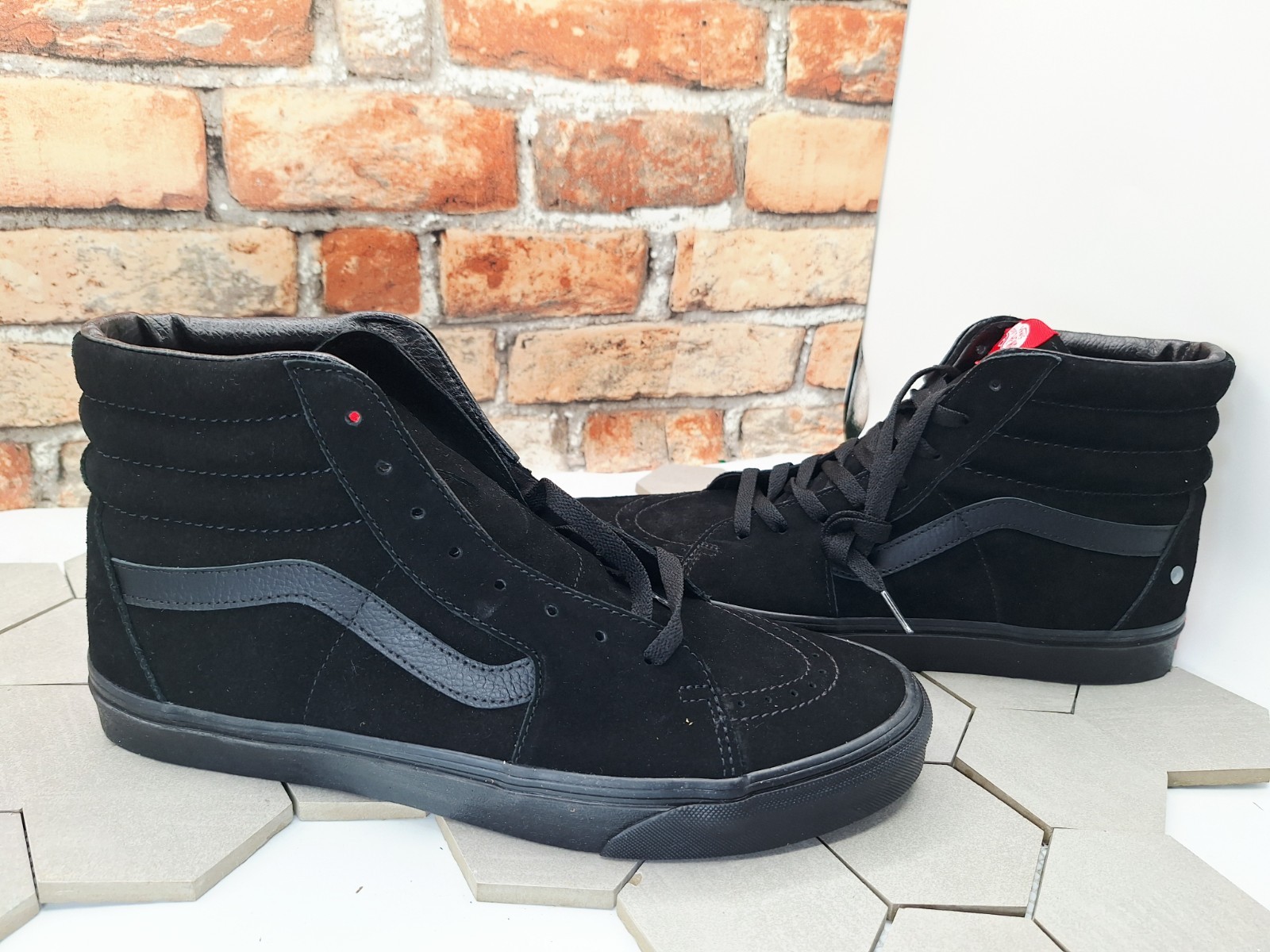 Vans SK8 HI Triple Black Shoes Skate Bmx Sneakers Men Sz 12 NEW Classic Vans SK8 HI Triple Black Shoes Skate Bmx Sneakers Men Sz 12 NEW Classic
