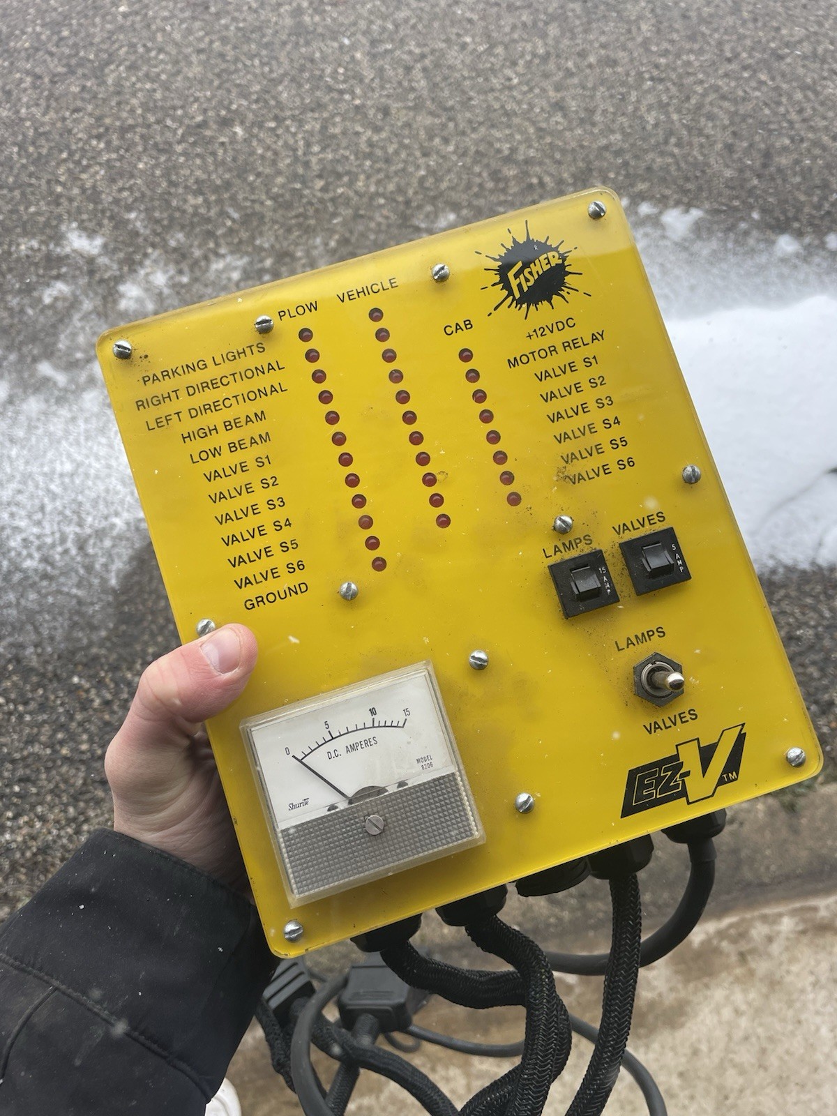 OEM Fisher Handheld Plow Test Control Panel OEM Fisher Handheld Plow Test Control Panel