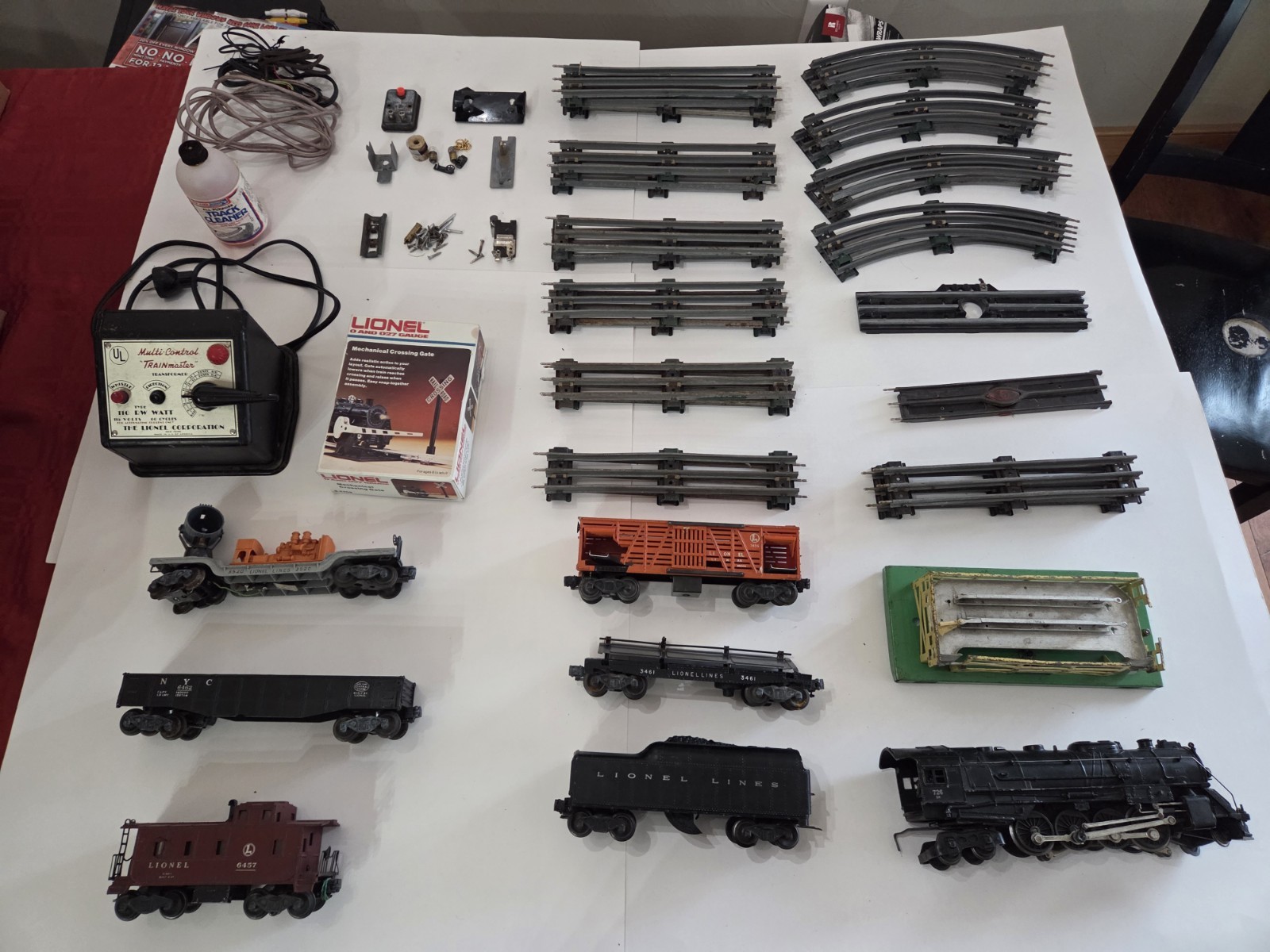 Vintage 1952 Lionel O Post War 2189WS Trans Continental Set w/ Cars Track & More