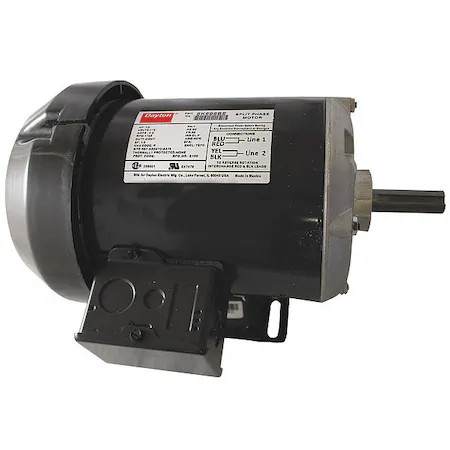 Dayton 5K596 Gp Mtr, Split Ph, Tefc, 1/2 Hp, 1725 Rpm, 56 Dayton 5K596 Gp Mtr, Split Ph, Tefc, 1/2 Hp, 1725 Rpm, 56
