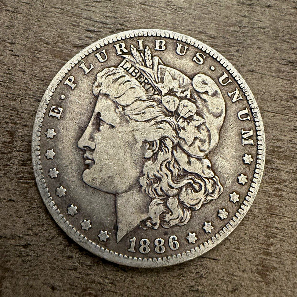 1886-O Morgan Silver Dollar - New Orleans Mint - Circulated - See Photos