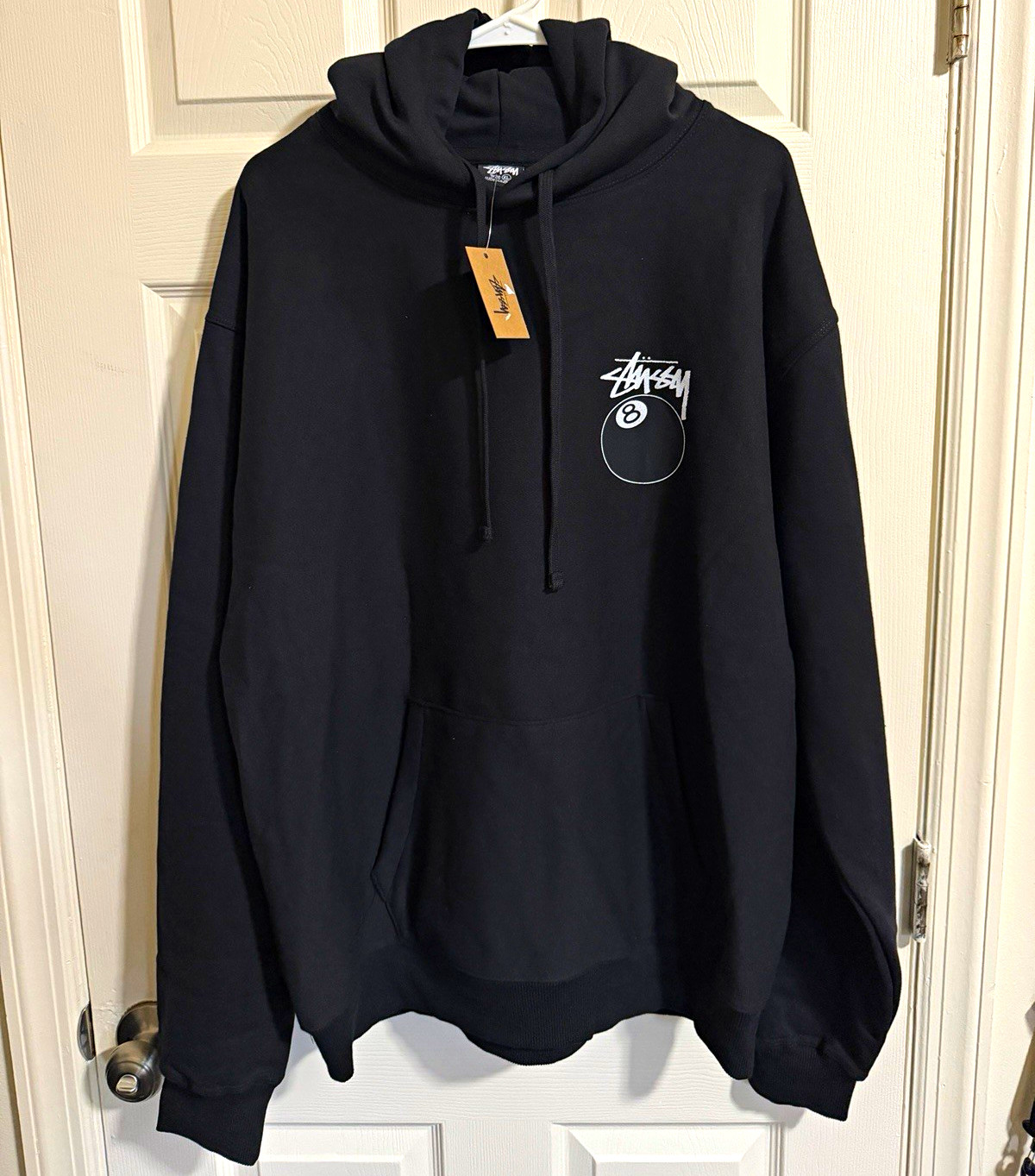 Stussy 8 Ball Hoodie Black Size XL Stussy 8 Ball Hoodie Black Size XL