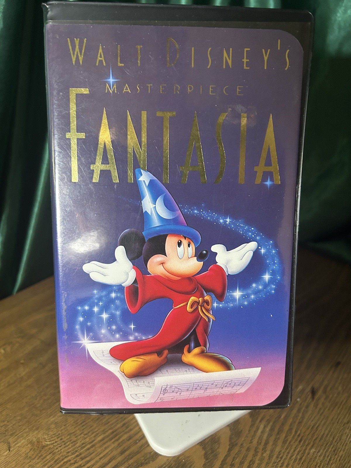 Fantasia Walt Disney\'s Masterpiece 1991 VHS Clamshell Edition 2000 VHS Tape Fantasia Walt Disney\'s Masterpiece 1991 VHS Clamshell Edition 2000 VHS Tape