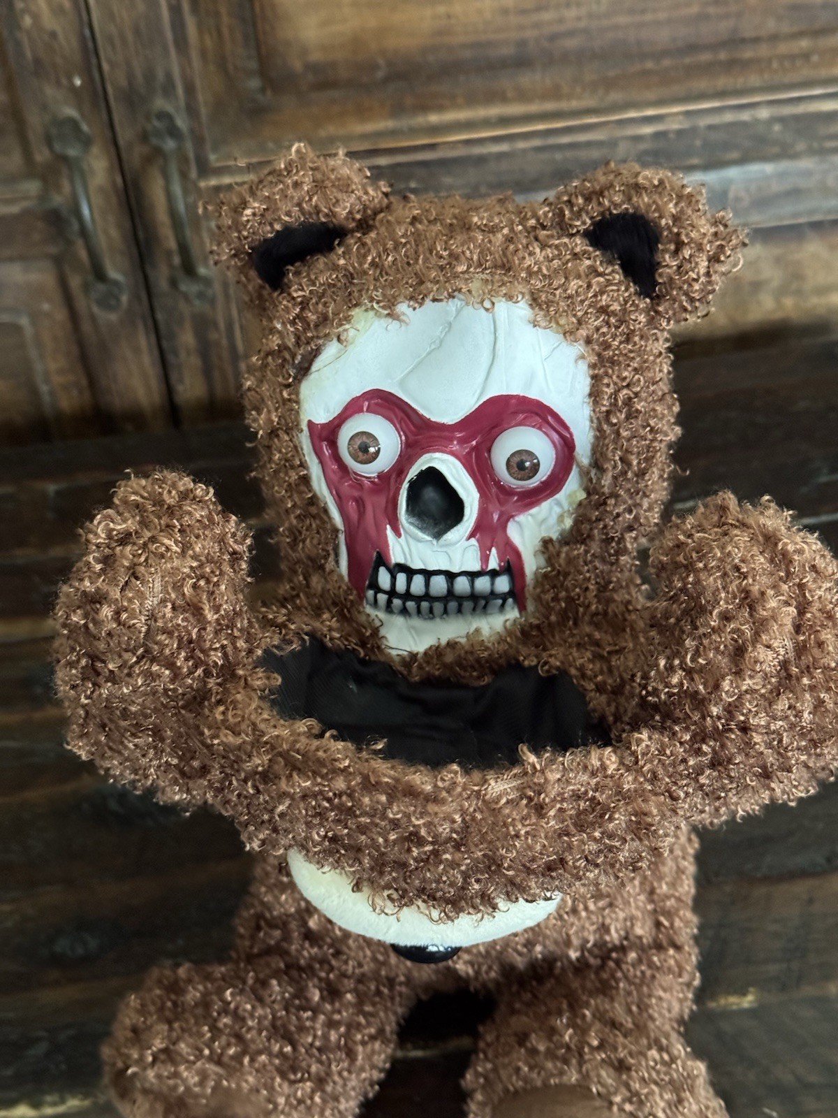 Halloween Face Off Teddy Bear Tekky Toy Animatronic Plush Horror Sound Only READ