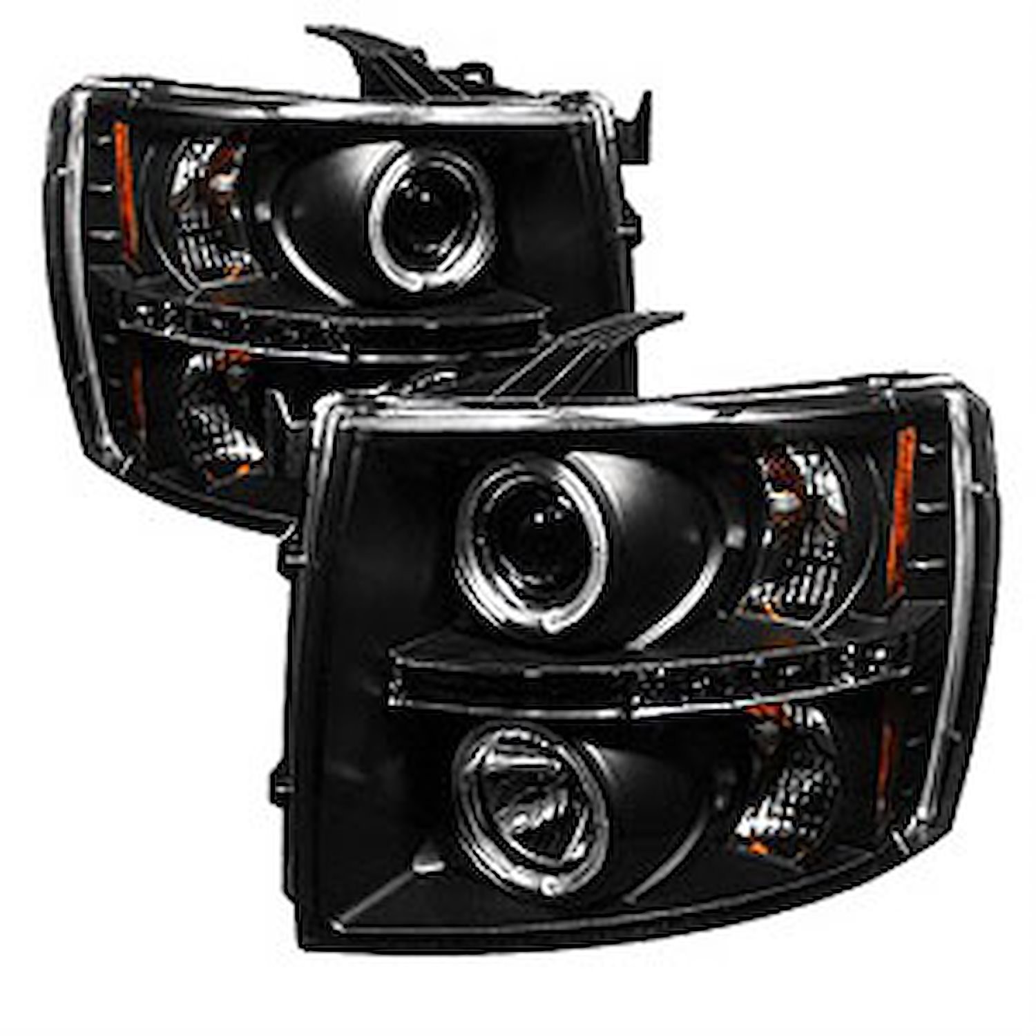 Spyder Auto Halo LED Projector Headlights 2007-2014 Chevy Silverado
