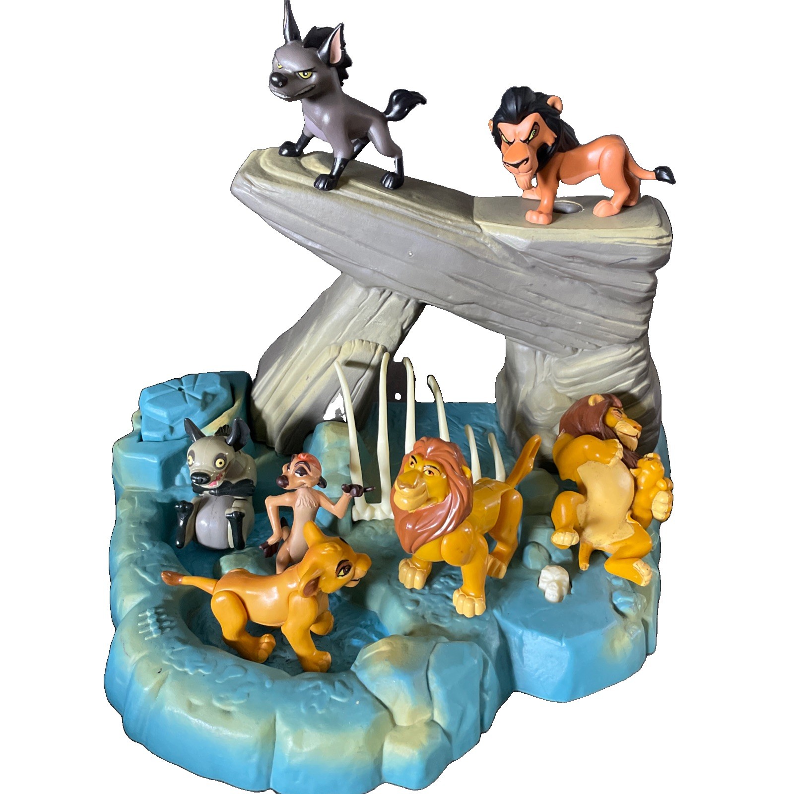Vintage Disney Lion King Pride Rock Playset 1994 Mattel Mixed Lot Of Figures Vintage Disney Lion King Pride Rock Playset 1994 Mattel Mixed Lot Of Figures