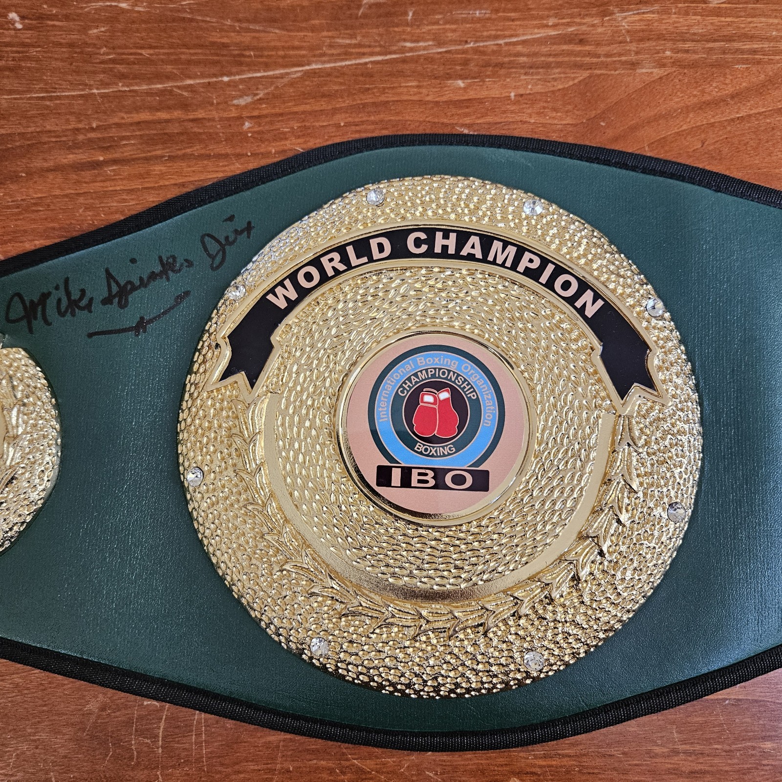 Michael Spinks Signed IBO Championship Belt Michael Spinks Signed IBO Championship Belt