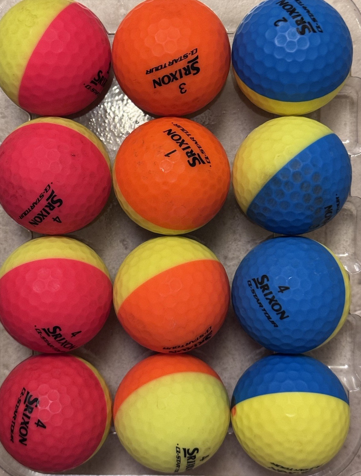 Srixon Q-Star Tour Divide Golf Balls.lDz(12 Balls) AAAA Condition Srixon Q-Star Tour Divide Golf Balls.lDz(12 Balls) AAAA Condition