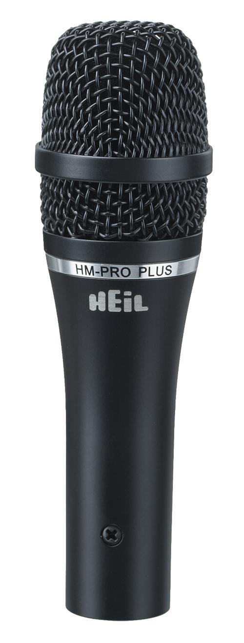 Heil Handi Mic Pro Plus Small Microphone with Matte Black Finish