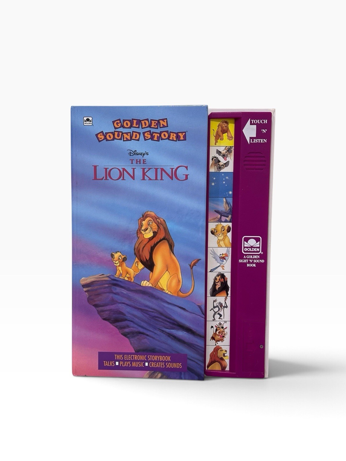 GOLDEN SOUND STORY - DISNEY\'S THE LION KING Pre Owned Use Nice Condition Working GOLDEN SOUND STORY - DISNEY\'S THE LION KING Pre Owned Use Nice Condition Working